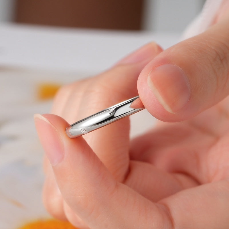 Stellar Glow - Ring mit Moissanit