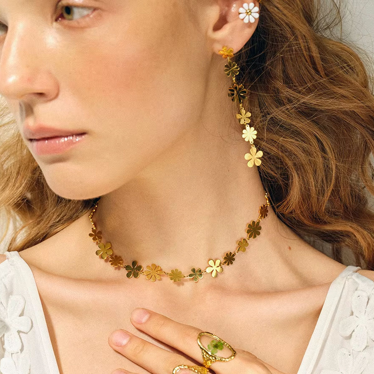Ear Cuffs Floral Dreams