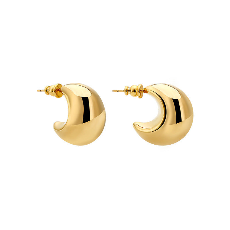 Earrings Bold Curve