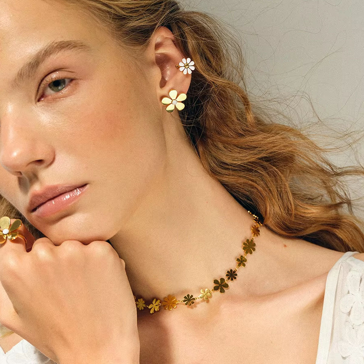 Ear Cuffs Floral Dreams