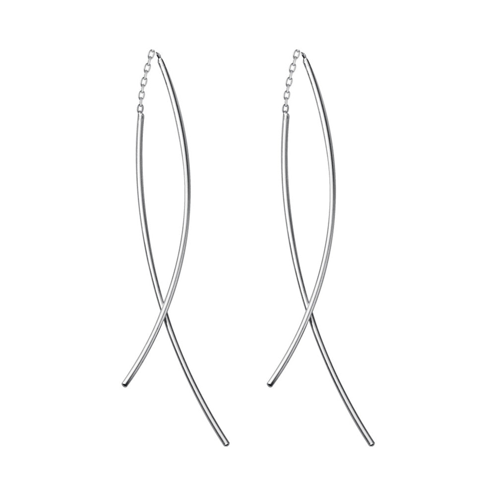 Iza – Slim tassel earrings