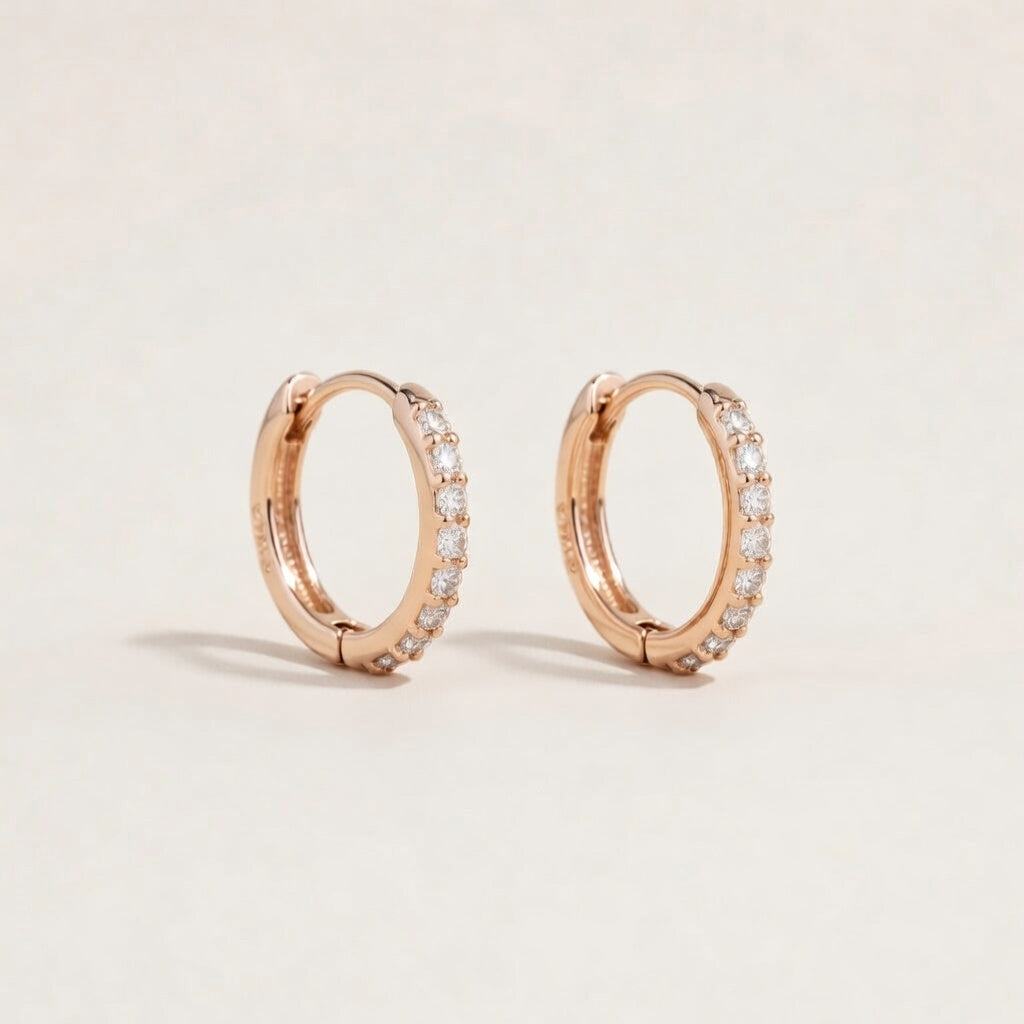 Sophie - Kleine Creolen für Helix-Piercings