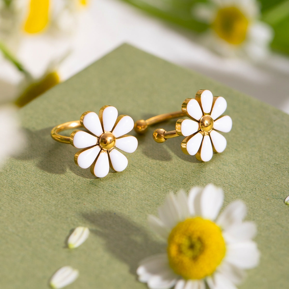 Ear Cuffs Floral Dreams