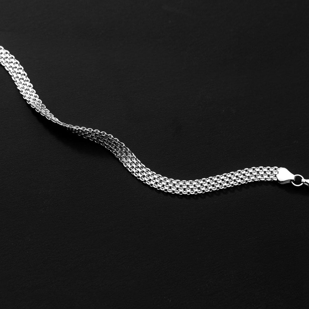 Indra – Bracelet with wider chain