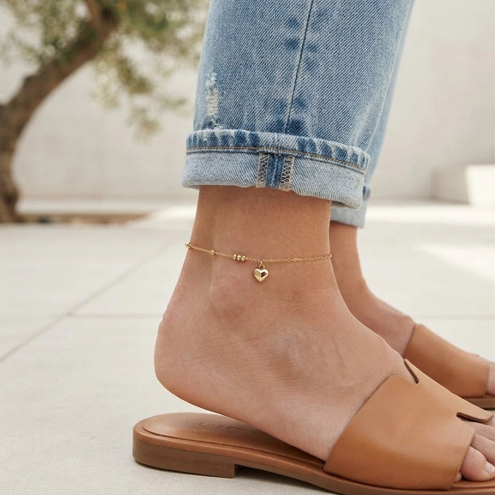 Sunny – Anklet with decorative details