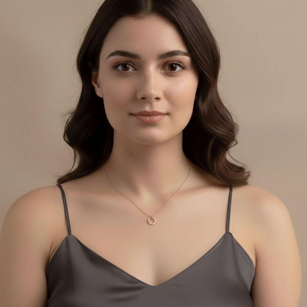 Arwen - Ketting met gedraaide hanger