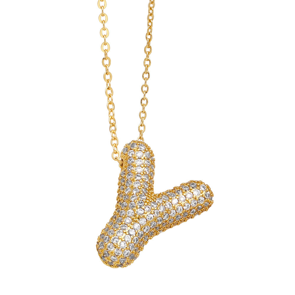 Necklace Luxe Initials