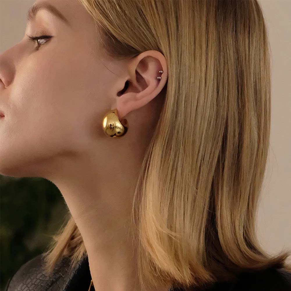 Earrings Bold Curve