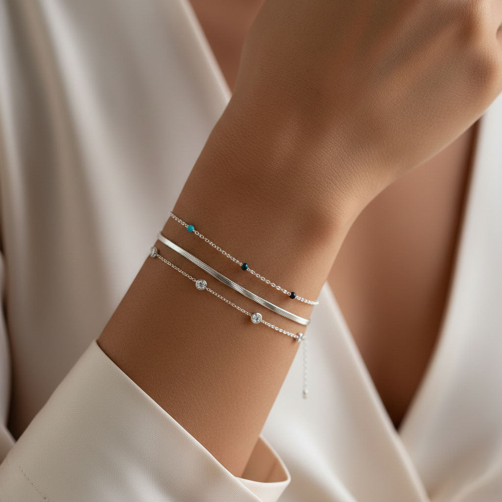 Capri – Bracelet with colorful bead details