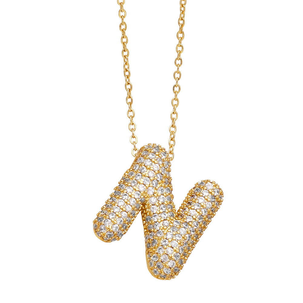 Necklace Luxe Initials
