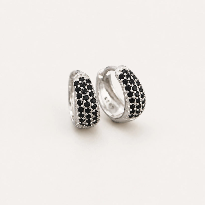 Fenya – Huggies with zircon