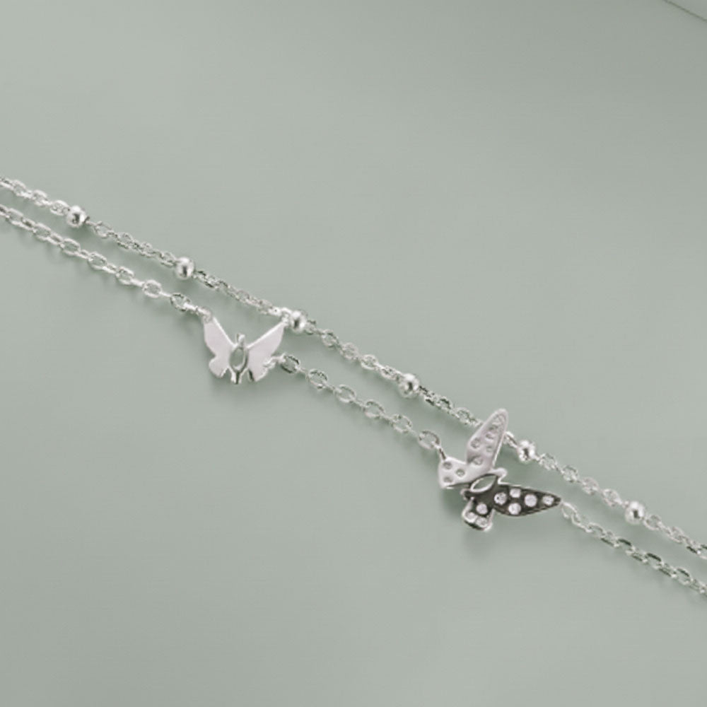 Flutter Charm - Armband met vlinders