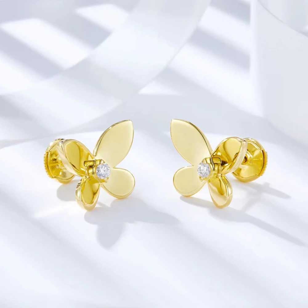 Earrings Golden Bloom