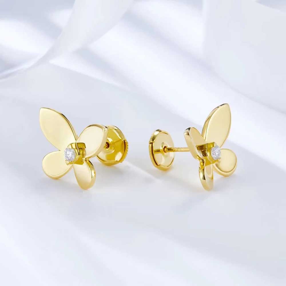 Earrings Golden Bloom