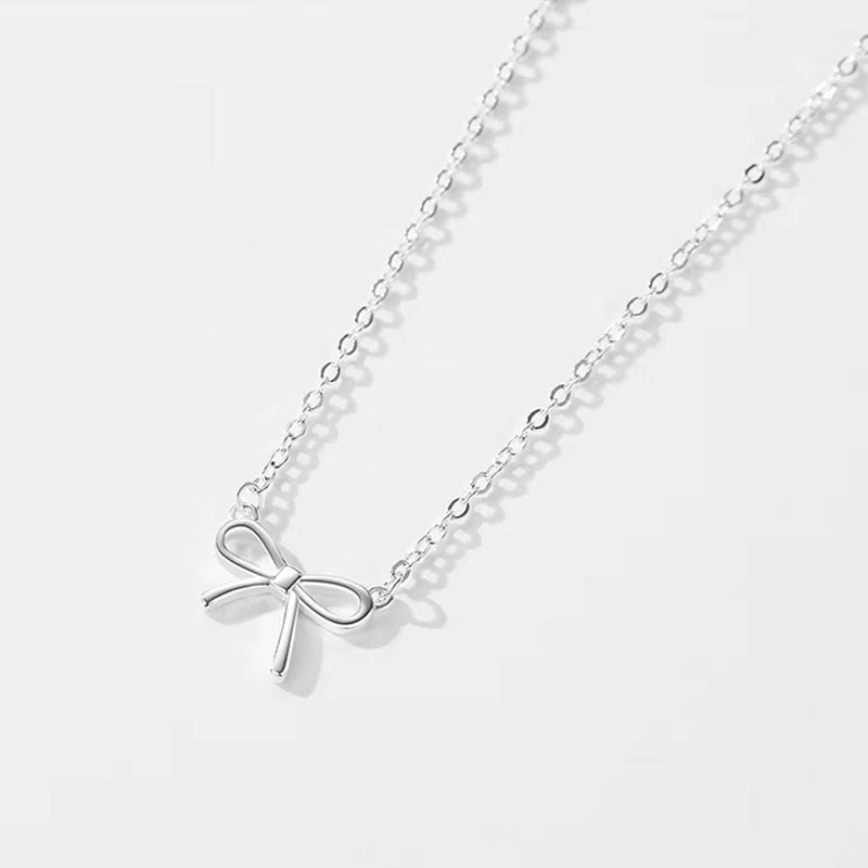 Rosette - Ketting met strikmotief