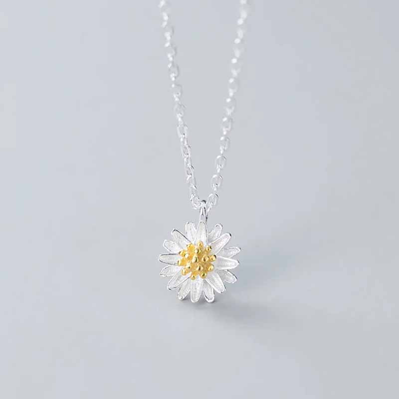 Necklace Daisy Flower