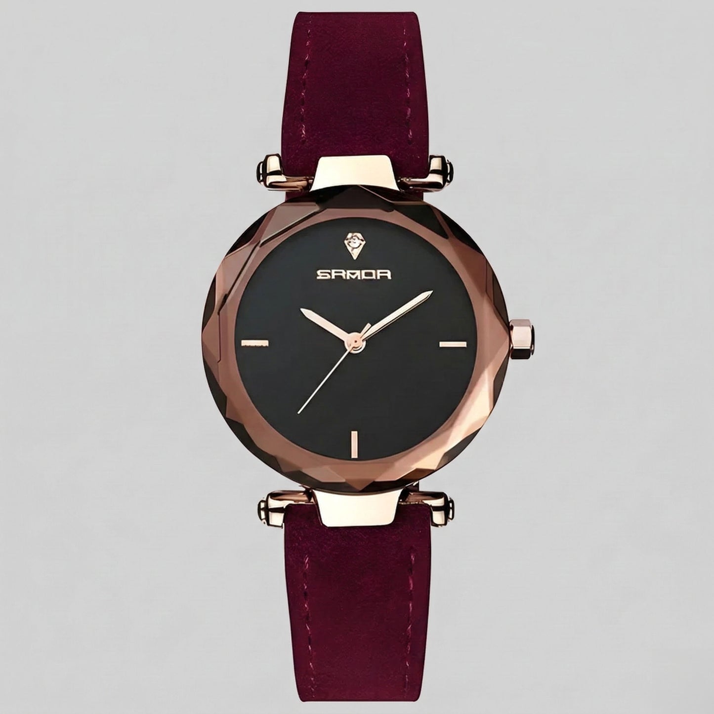 Hilda - Uhr mit Lederarmband