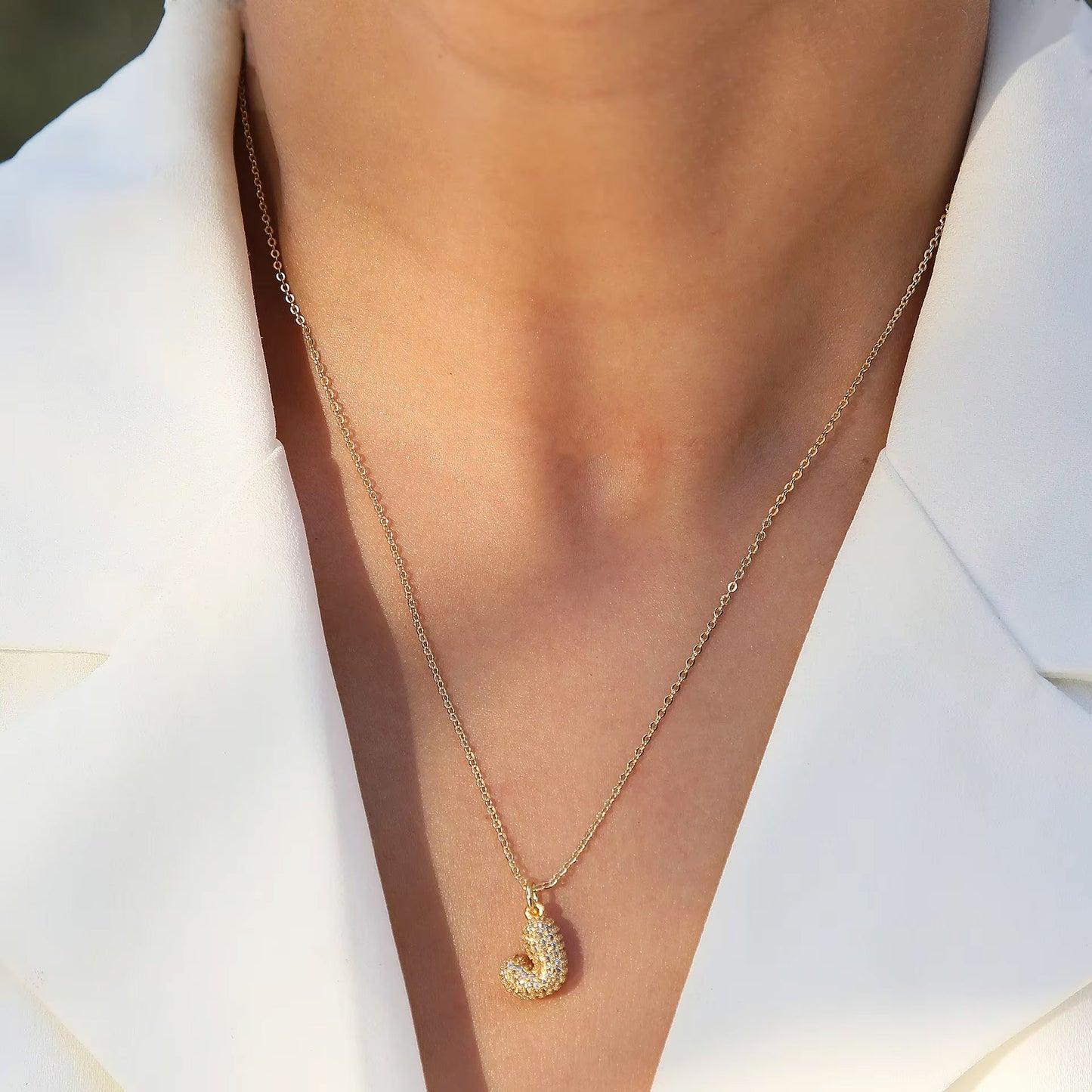 Necklace Luxe Initials