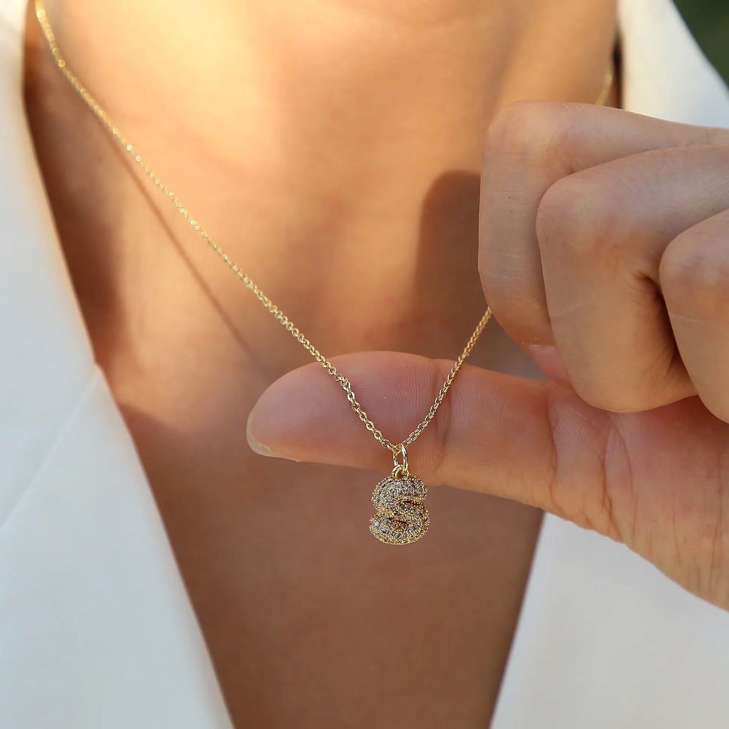 Necklace Luxe Initials