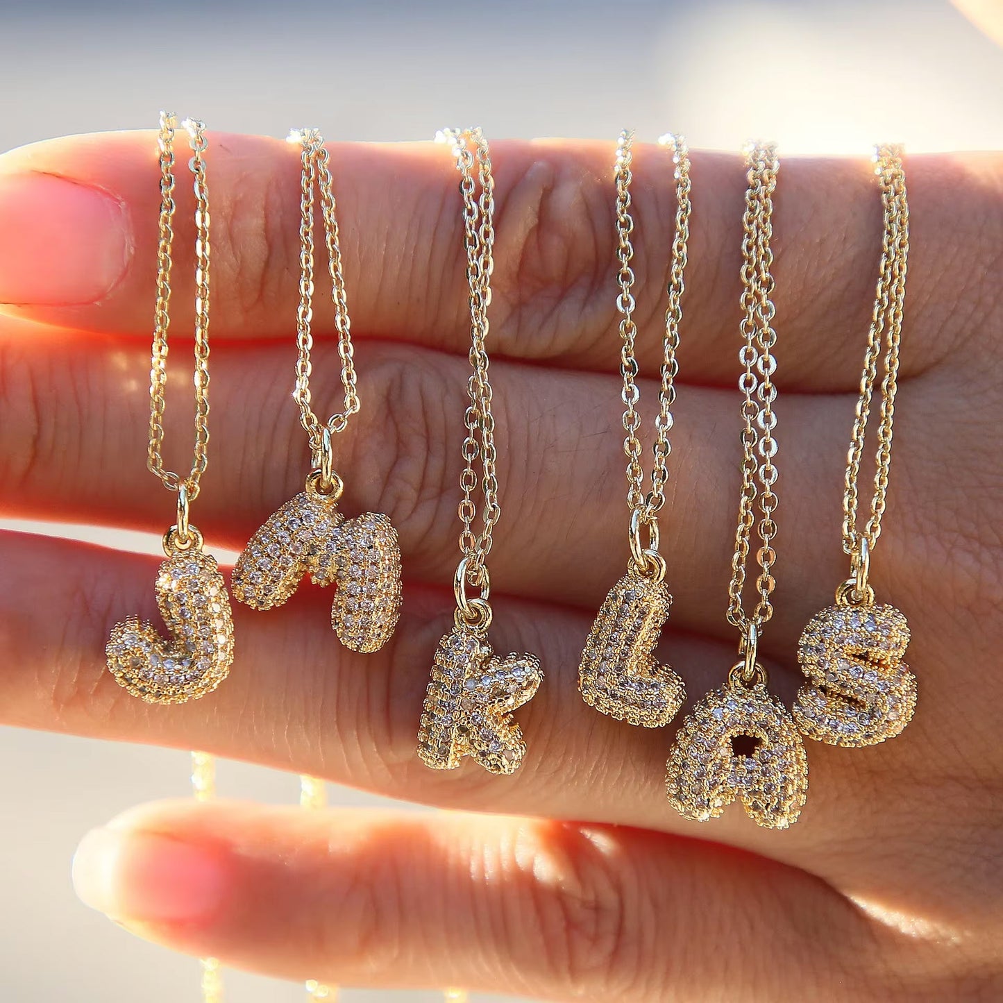 Necklace Luxe Initials