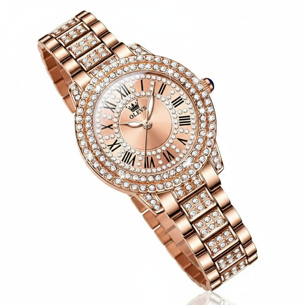 Lysa – Glamorous watch with high functionality