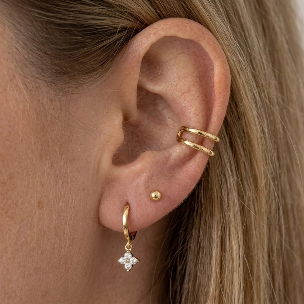 Malva – Hoops with floral design