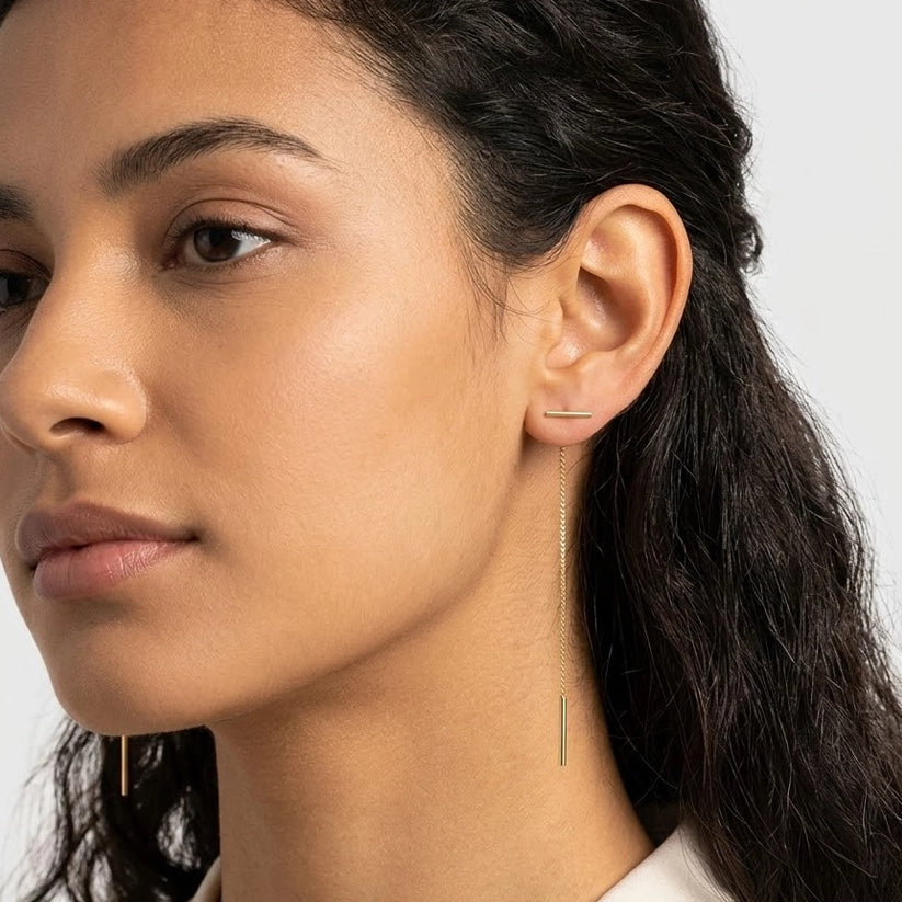 Nora – Tassel earrings with delicate design