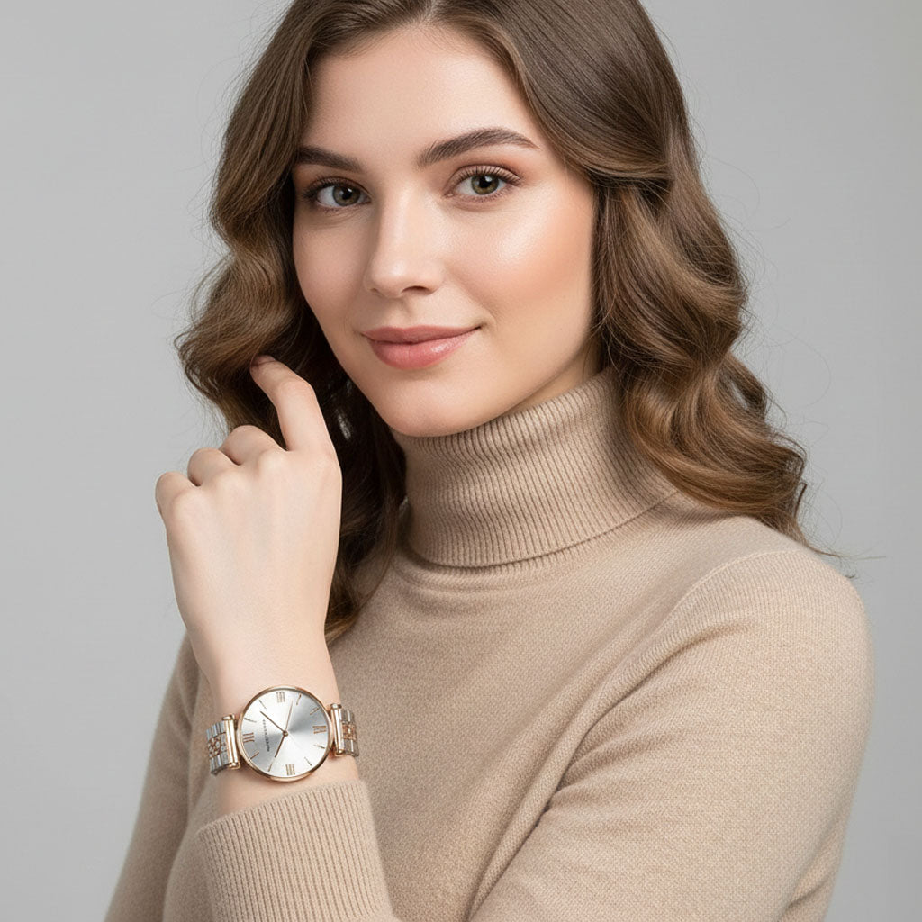 Pim - Funktionelle Uhr im klassischen Stil