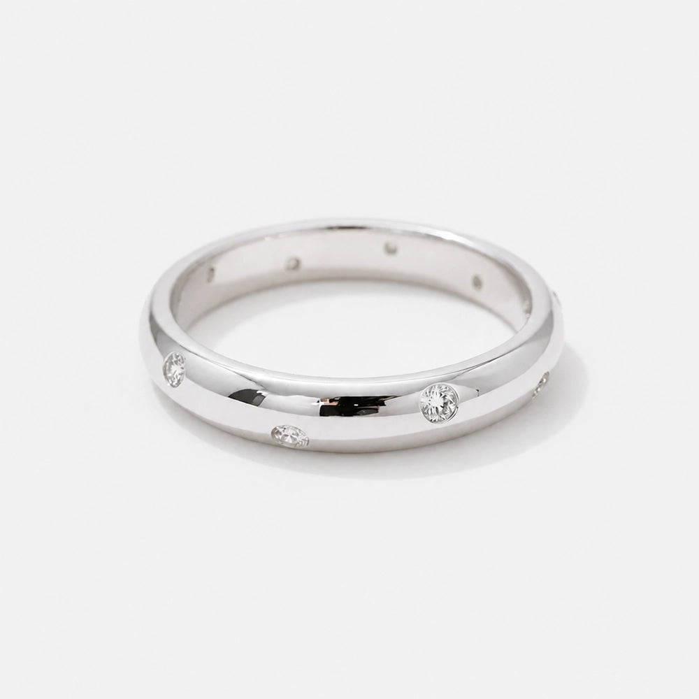 Stellar Glow - Ring mit Moissanit