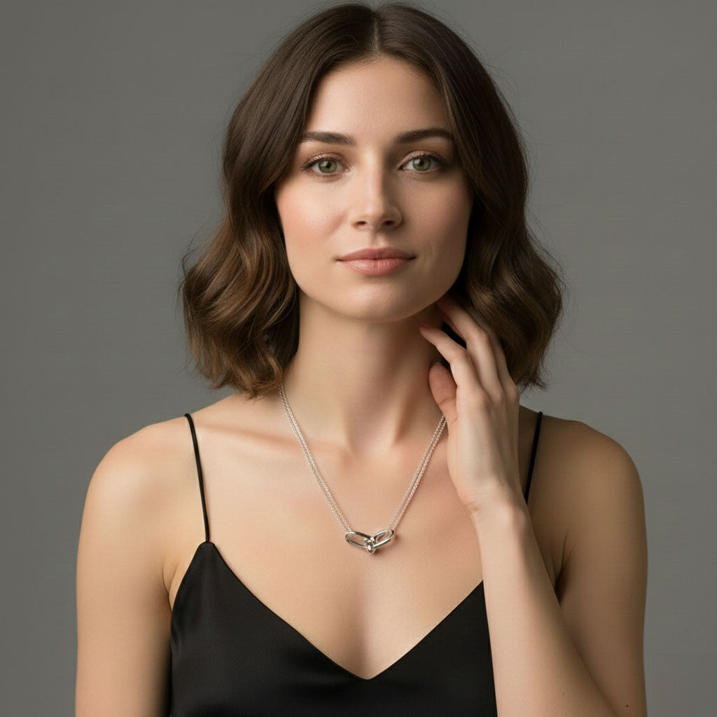 U-Turn - Ketting met hoefijzervormige hanger