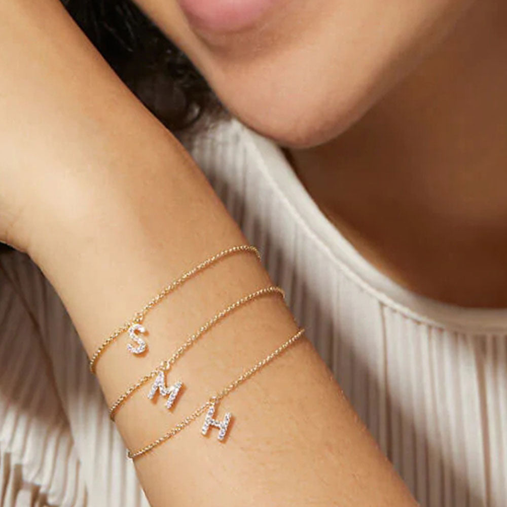 Bracelet Shine Letter