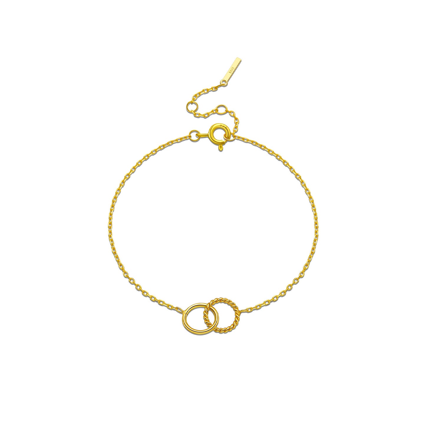 Eterna – Bracelet with interwoven rings