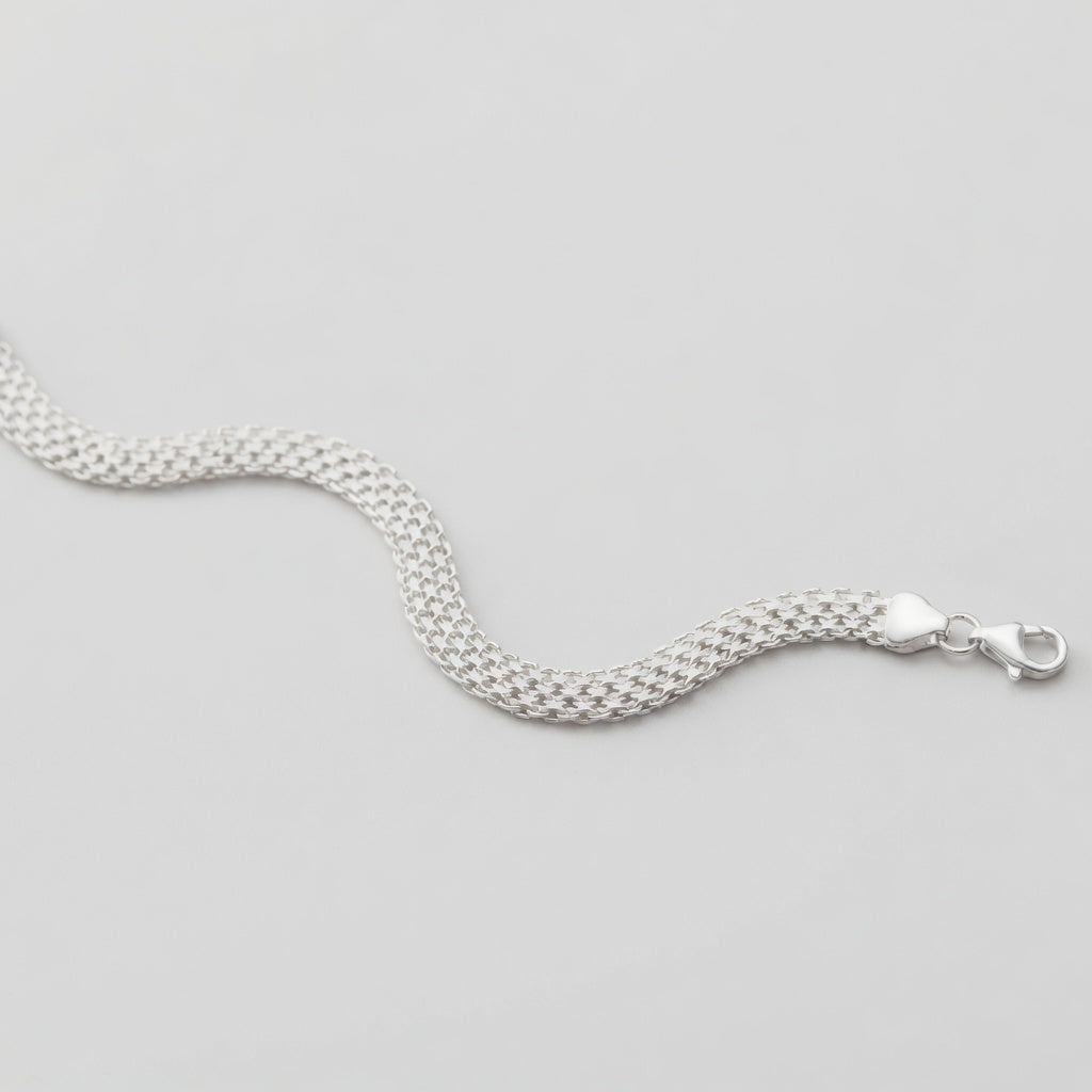 Indra – Bracelet with wider chain