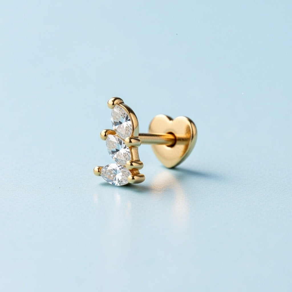 Skyline - Ohrstecker mit gemischten Motiven