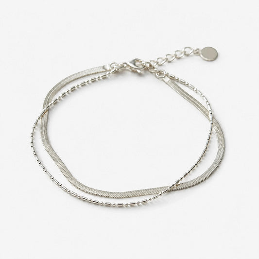Alexandria - Armband mit zwei einzigartigen Ketten