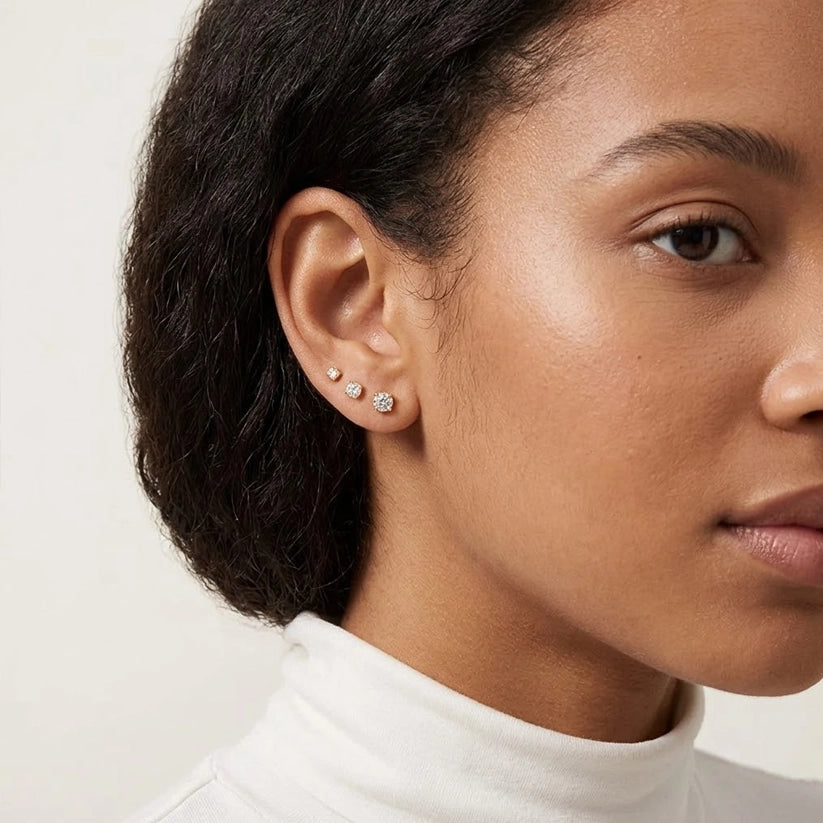 Allie – 3-pack stud earrings