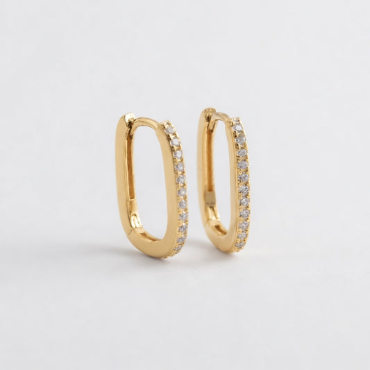 Zelda – Hoops with rectangular shape