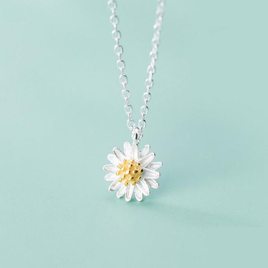 Necklace Daisy Flower
