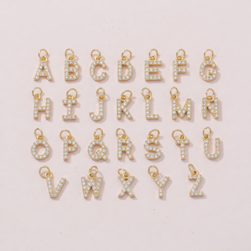 Shine Letter - Armband mit funkelndem Buchstaben