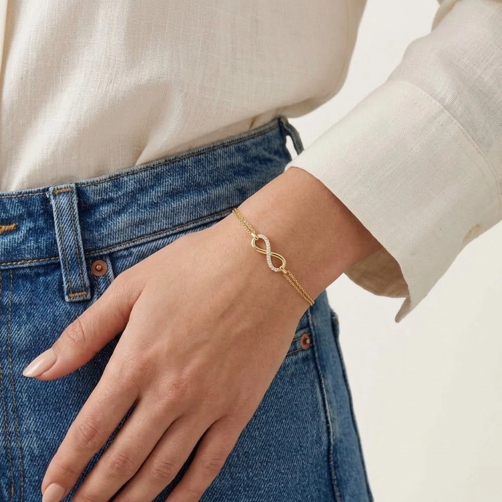 Lorena - Armband mit Unendlichkeitssymbol