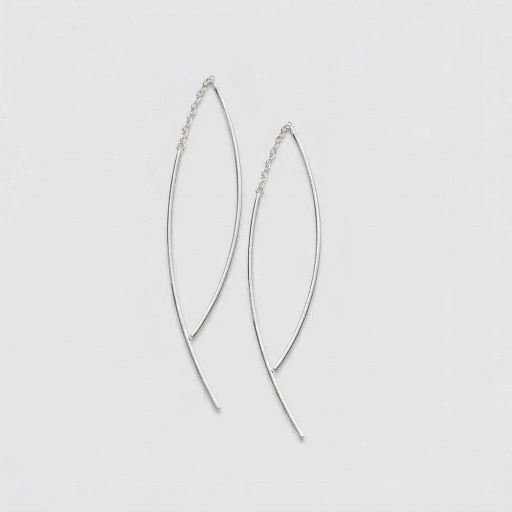 Iza – Slim tassel earrings