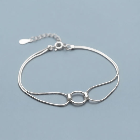 Astrid - Armband mit vernetzten Ketten
