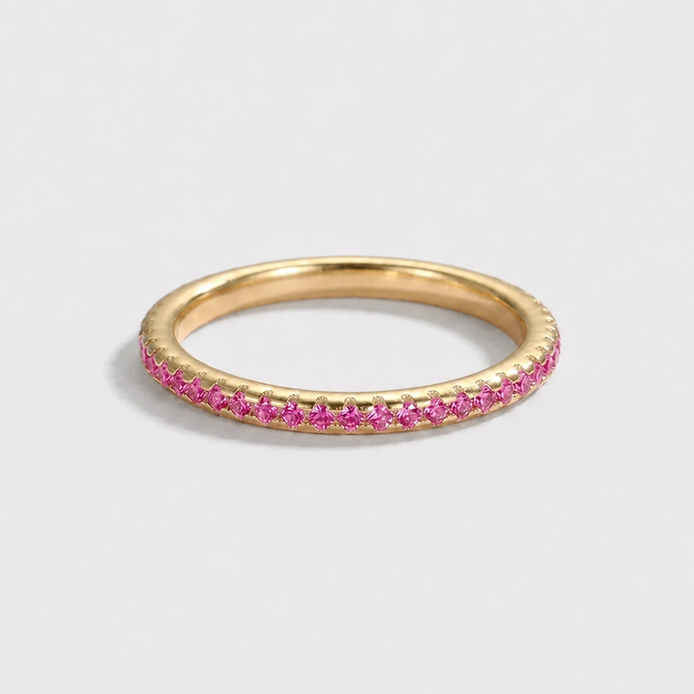 Lexie – Ring with vibrant gem accents
