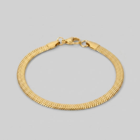 Lindy - Schlangenknochen-Kettenarmband