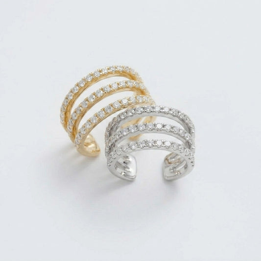 Liora – Ear cuff with crystal details