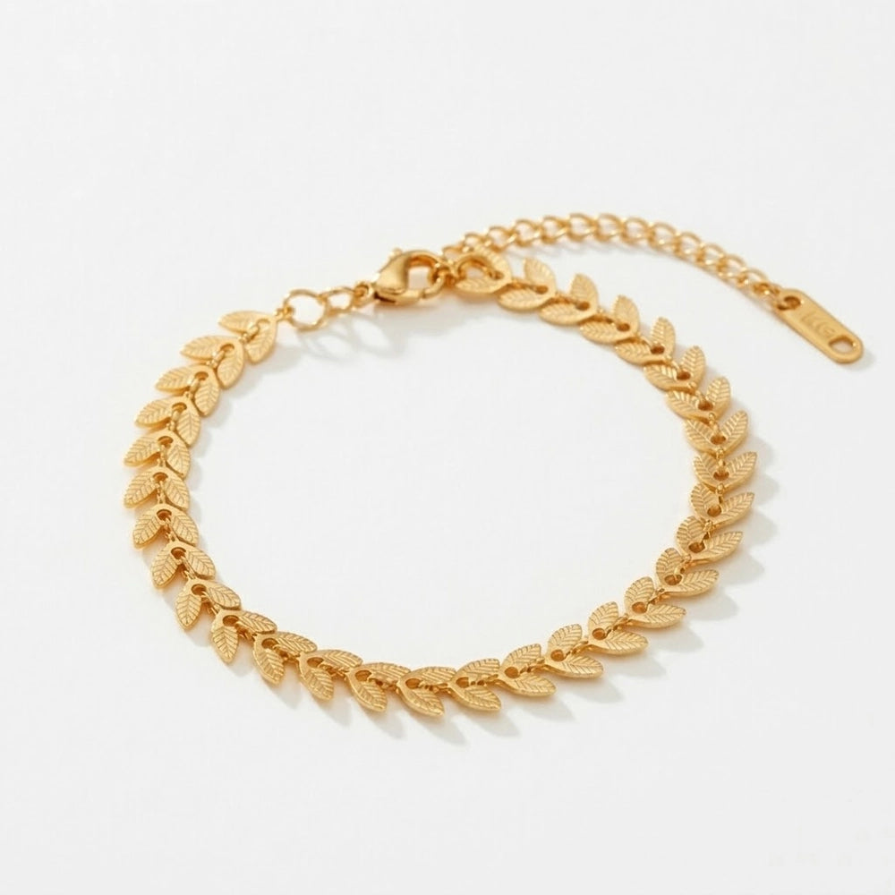 Madeline - Armband mit verbundenen Blättern