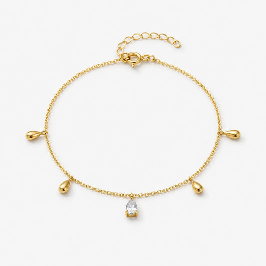 Signy – Bracelet with drops and crystal detail