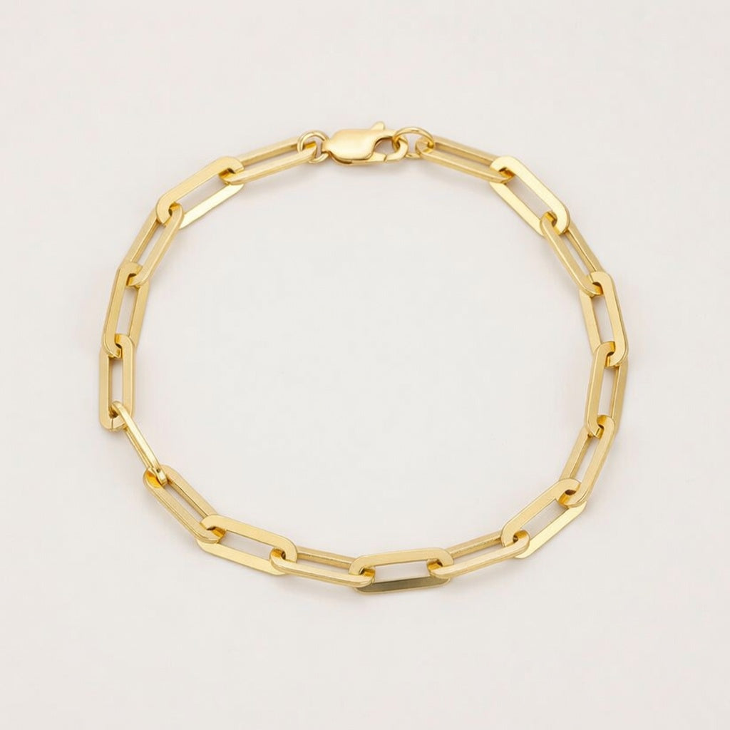 Alma – Sleek anchor-link bracelet