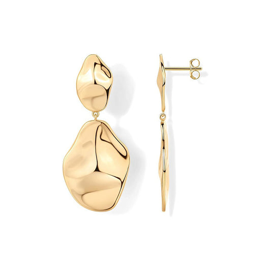 Sculpture Drop – Elegant statement earrings
