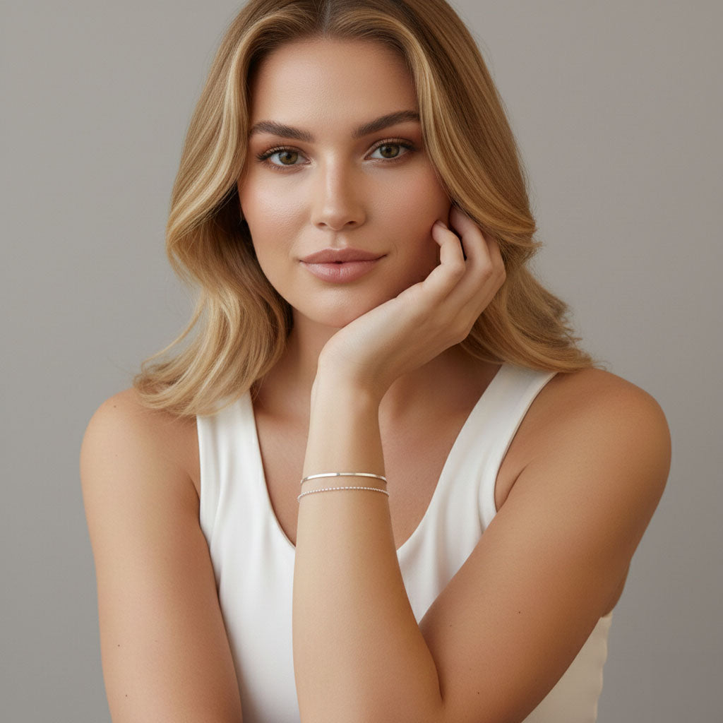 Alexandria - Armband mit zwei einzigartigen Ketten